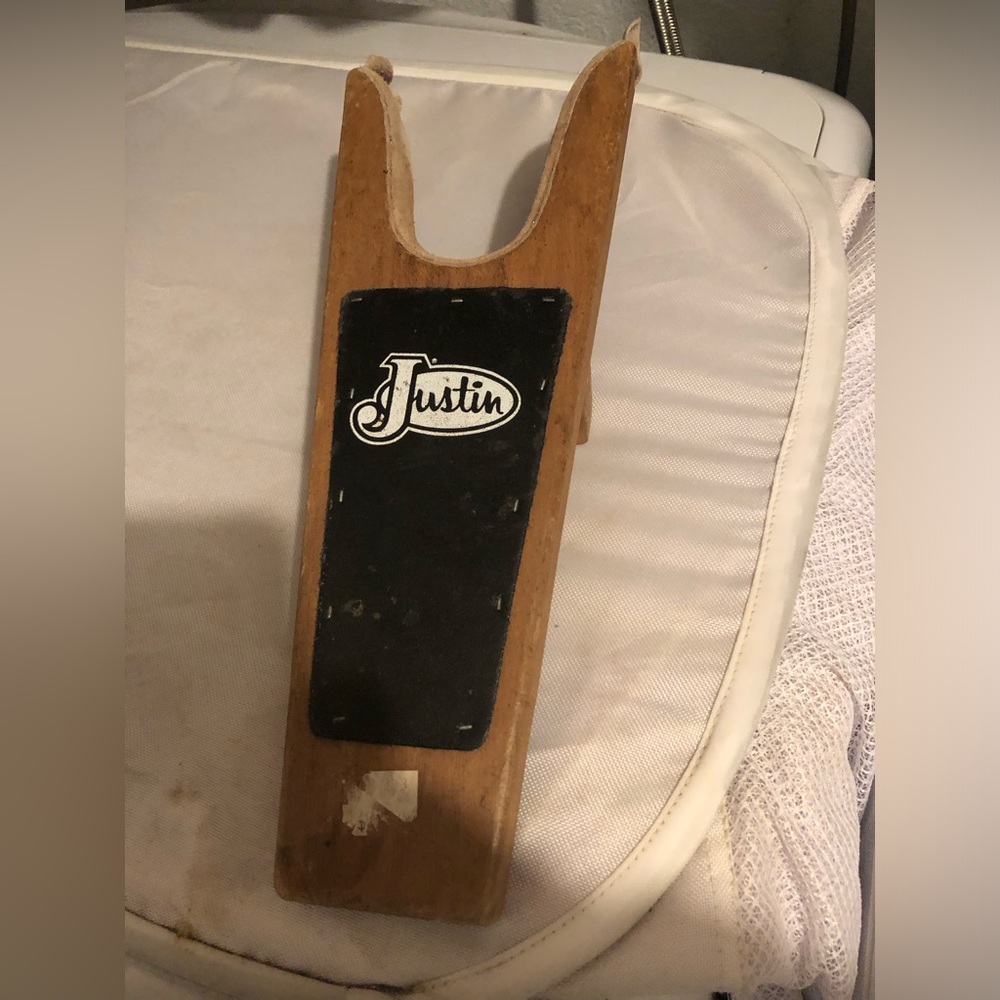 Misplaced- Vintage Justin Boot Jack - $25 or $20 w/offer